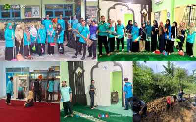 Sambut Ramadan, MAN Balikpapan Gelar Geber BBM di Dua Kampus