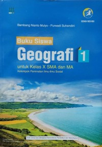 Image of GEOGRAFI 1 KELAS X SMA dan MA