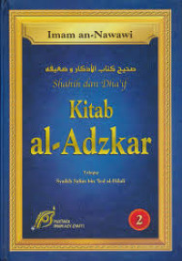 Image of Shahih dan Dha'if Kitab al-Adzkar Jilid 2