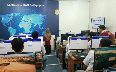 Siapkan 178 Siswa, MAN Balikpapan Gelar Gladi Bersih TKA 2026 Secara Daring pada Gelombang 2