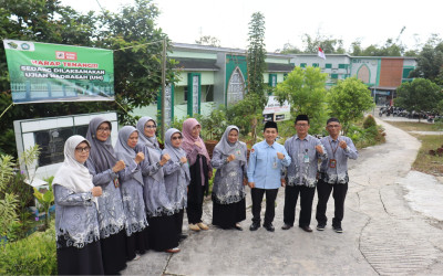 Kunjungan Monitoring Kabid Penmad Kanwil Kemenag Kaltim ke MAN Boarding Balikpapan