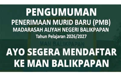 PENERIMAAN MURID BARU (PMBM) TAHUN 2026-2027