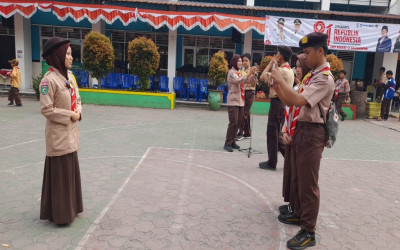 Pramuka MAN Balikpapan Tampil Memukau pada Ajang GEMPITA Balikpapan Kota 2026