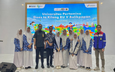 MAN Balikpapan Ikut Sosialisasi Universitas Pertamina di Kilang RU V Balikpapan