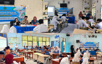 Kegiatan Bimbingan Remaja Usia Sekolah (BRUS) di MAN Balikpapan